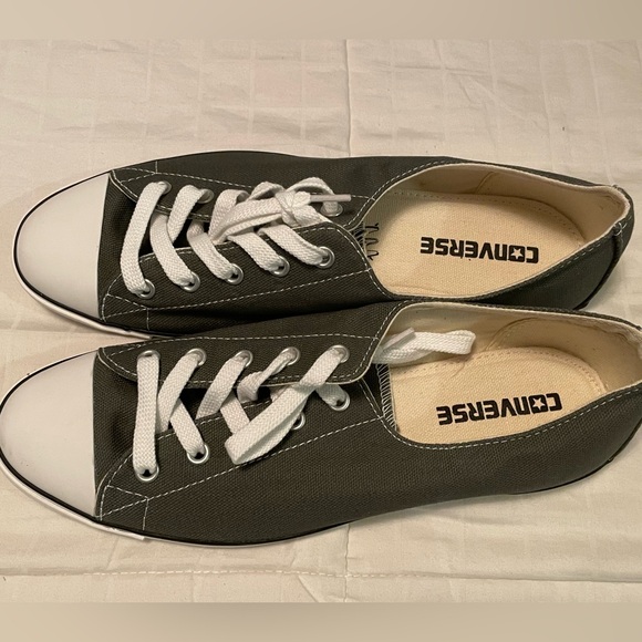 Women’s Size 7 Charcoal Converse Low-Tops - Picture 3 of 7